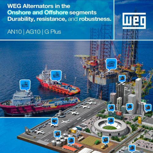 With WEG alternators, you can expect maximum performance and reliability.