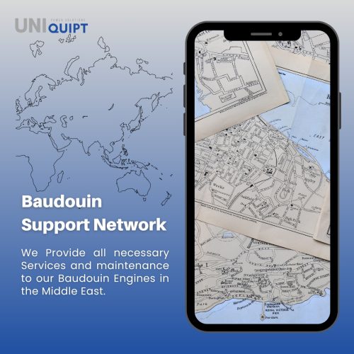 Our high-end Baudouin support infrastructure extends to the Middle East. Your business's power is our priority, and we're here to deliver excellence everywhere.